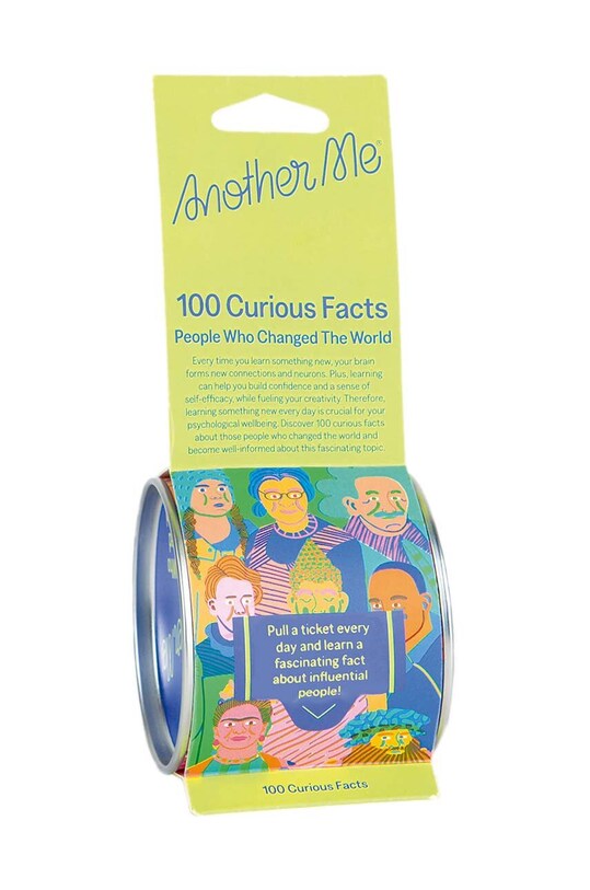 Набір карток Another Me 100 Curious Facts, People who changed the world, English барвистий AM100FBOPEE