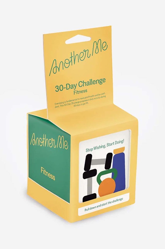 Another Me zestaw karteczek 30 Day Challenge, Fitness, English multicolor AM30CHBOFIE