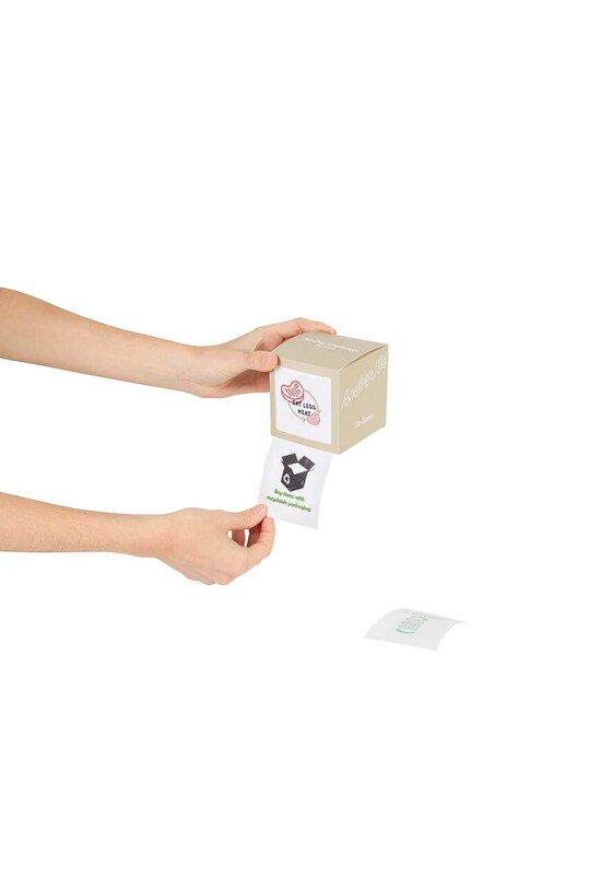 Lifestyle Another Me set de sticky notes 30 Day Challenge, Go Green, English AM30CHBOGGE multicolor