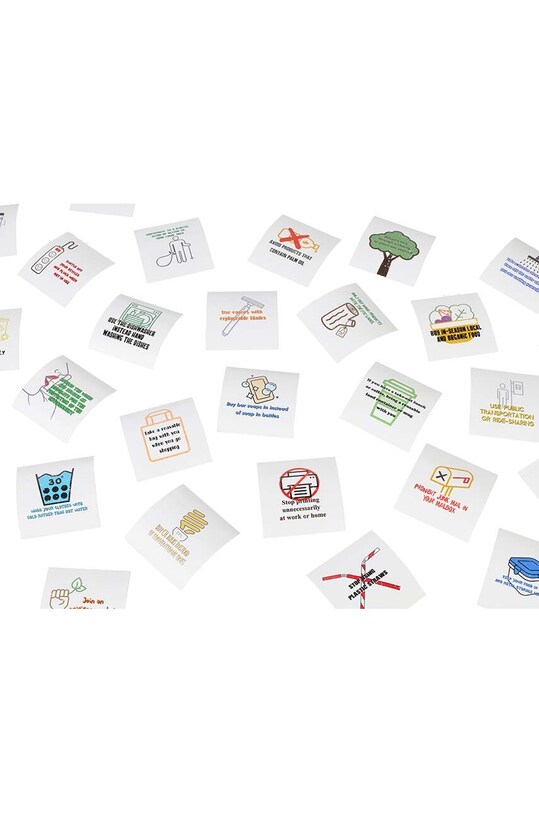 Another Me set de sticky notes 30 Day Challenge, Go Green, English multicolor AM30CHBOGGE