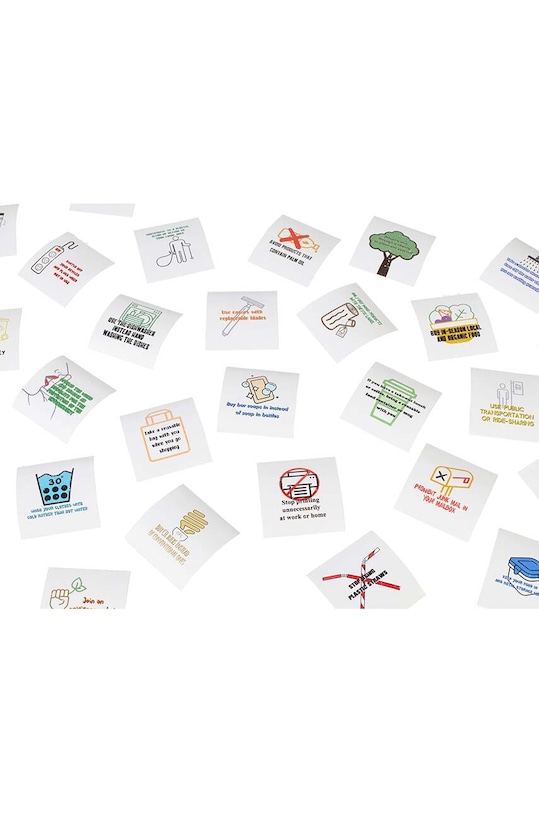 Another Me set de sticky notes 30 Day Challenge, Go Green, English multicolor AM30CHBOGGE