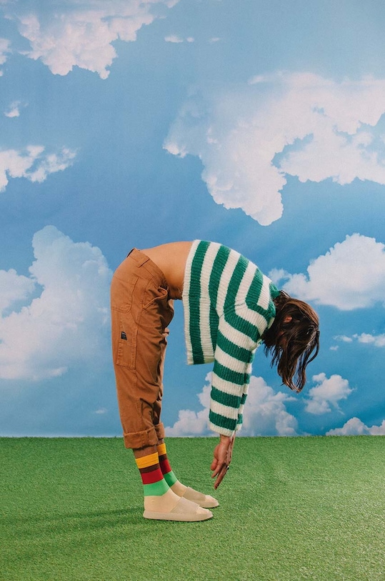 Nogavice Eat My Socks Cheeseburger EMSNOCSCHBU