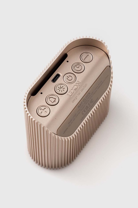 Гостиная и спальня Led будильник Lexon Ray Clock LR155VG3 жёлтый