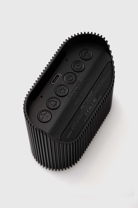 Lexon budzik Ray Clock LR155MN3 czarny AA00