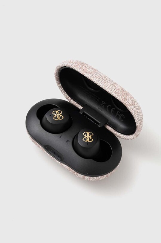 Bezdrôtové slúchadlá Guess Bluetooth 4G Metal ENC ružová GUTWSP4EGP