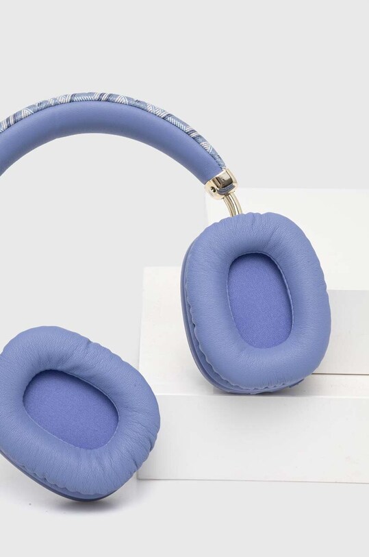 Decor Bezdrôtové slúchadlá Guess Bluetooth Gcube Metallic Script Logo GUBHK1GCTCSU fialová