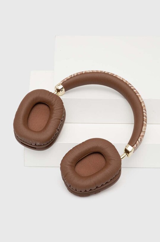 Лайфстайл Бездротові навушники Guess Bluetooth Gcube Metallic Script Logo GUBHK1GCTCSW коричневий