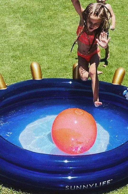 SunnyLife piscină gonflabilă pentru bebeluși The Pool Greek Eye S1PPOOGE albastru