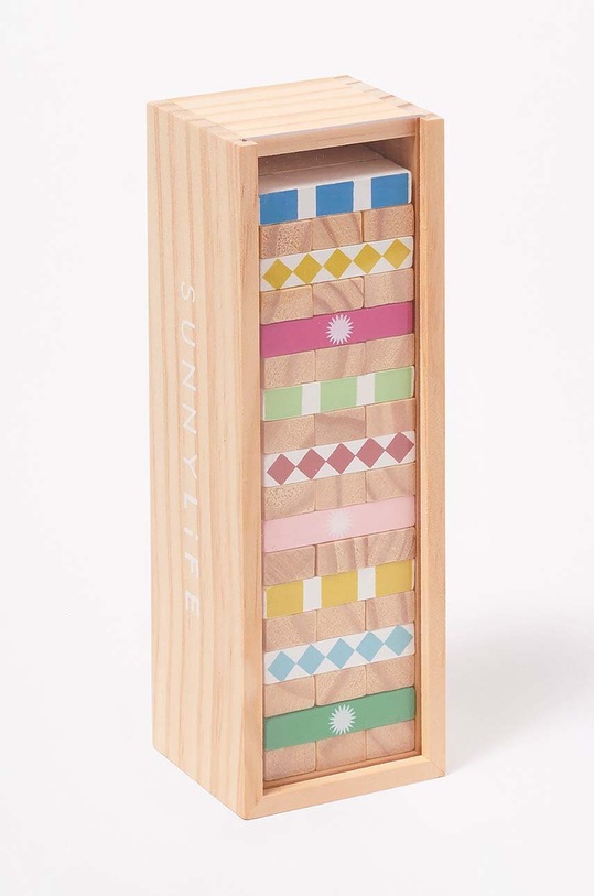 Lifestyle SunnyLife gra zręcznościowa Travel Jumbling Tower Majorelle S3WTJTOW multicolor
