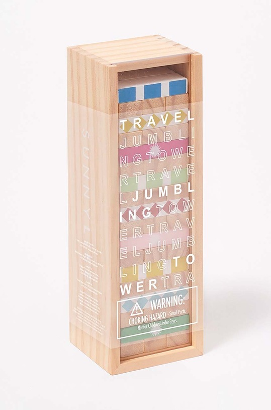 SunnyLife gra zręcznościowa Travel Jumbling Tower Majorelle multicolor S3WTJTOW