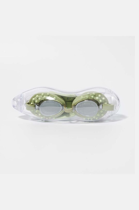 Дитячі окуляри для плавання SunnyLife Cookie the Croc Khaki зелений S41SGCRC