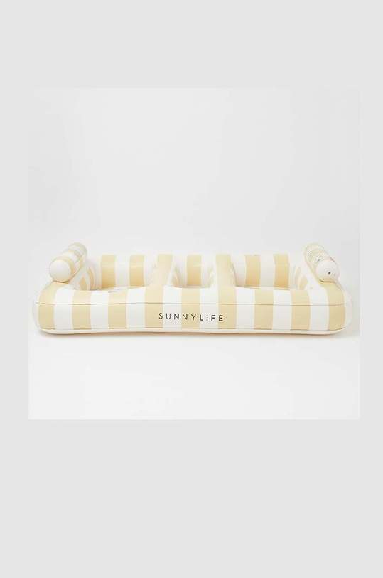 SunnyLife materac dmuchany do pływania Mango Bay Soft Mustard S41THCLR multicolor AA00