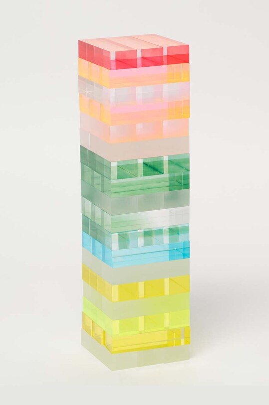 SunnyLife joc arcade Lucite Jumbling Tower multicolor SCLJTSHE