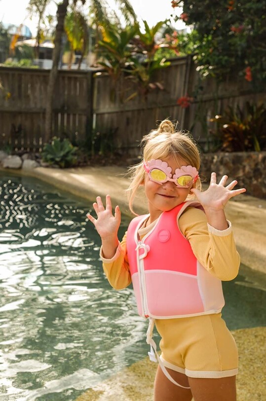 Dětská plavecká vesta SunnyLife Melody the Mermaid 3-6 years SCMSVSTL vícebarevná