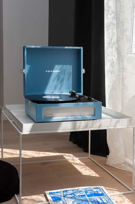 Crosley valiza recorder Voyager albastru CR8017B.WB