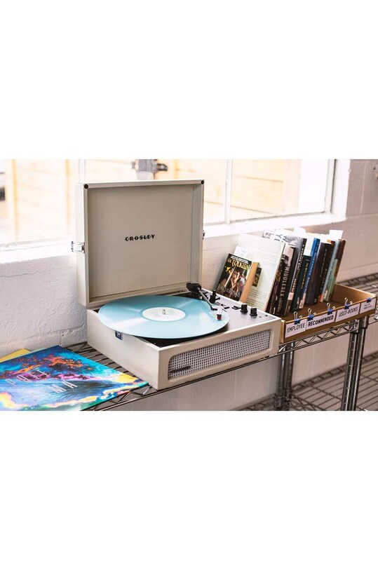 Crosley gramofon walizkowy Voyager beżowy CR8017B.DU
