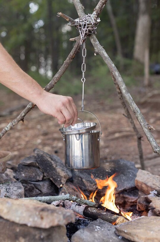 Gentlemen's Hardware oală de camping Campfire Cooking Pot GEN796UK