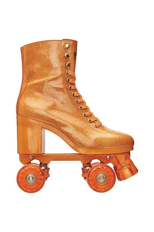 Kolieskové korčule Impala Sparkle Orange High Heel Rollerskates x Marawa oranžová IMPROLLHH.MARAWASO