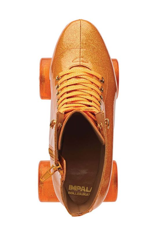 Kolieskové korčule Impala Sparkle Orange High Heel Rollerskates x Marawa IMPROLLHH.MARAWASO oranžová