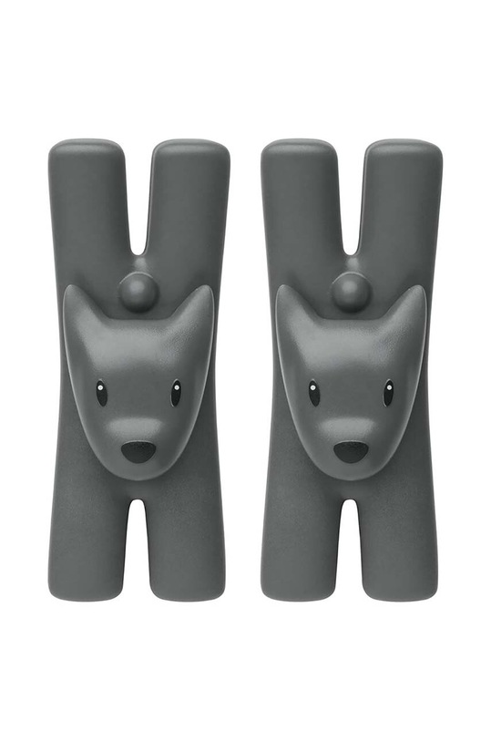 Klip Alessi Giampo 2-pack šedá MMI32DS.B