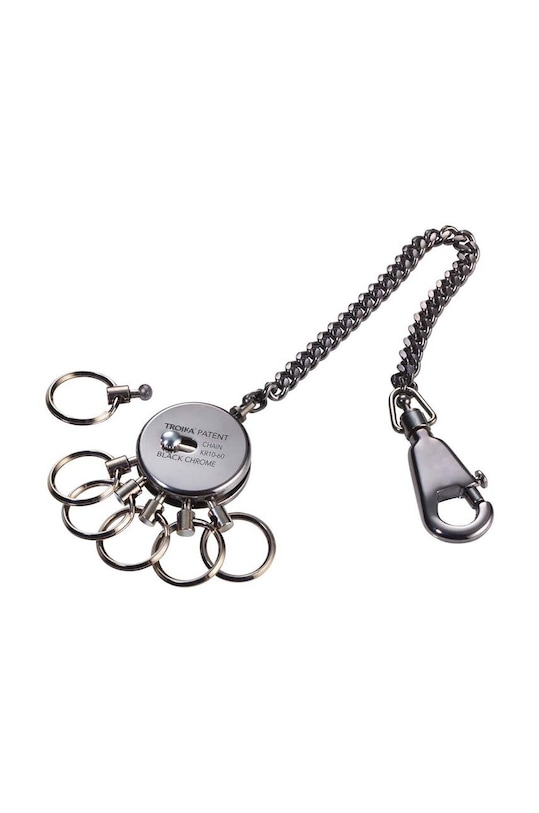 Přívěsek TROIKA Patent TRKR10.60.GM černá AA00