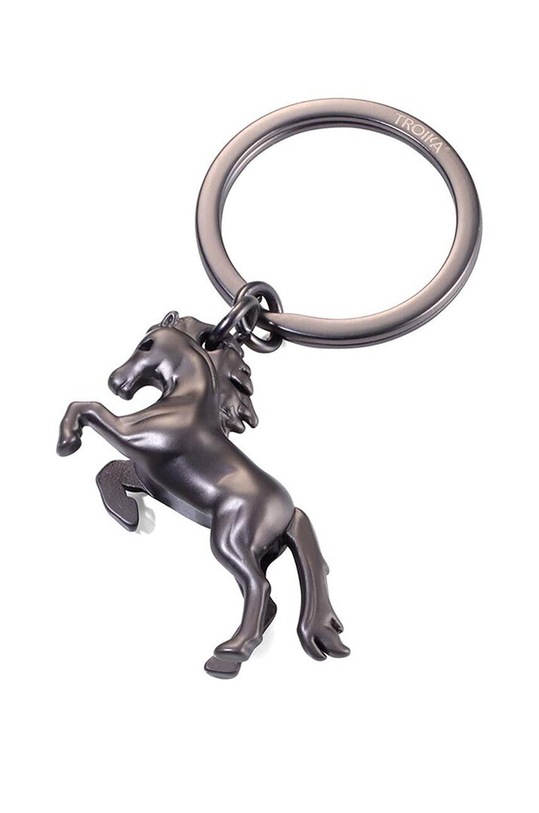 TROIKA breloc Wild Horse negru TRKR21.02.GM