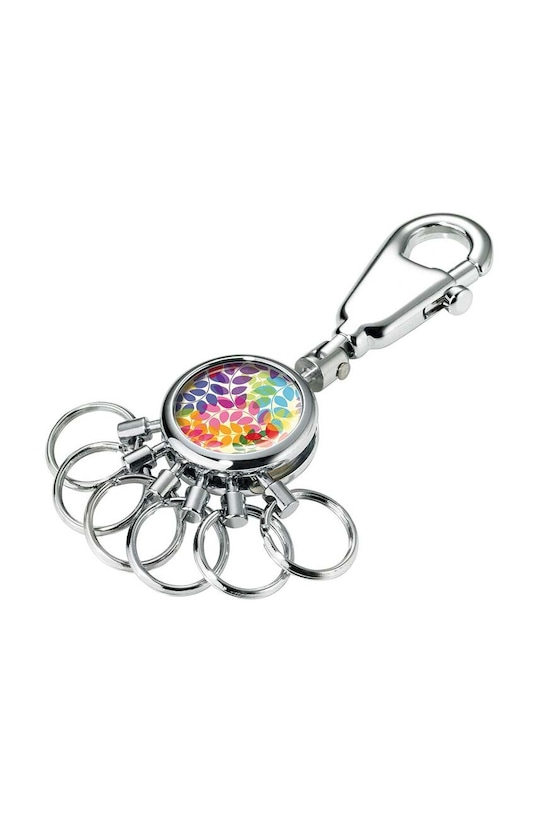 TROIKA brelok z karabińczykiem Colourful Leaves multicolor TR.KYR01.A084