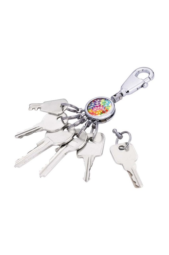 Living și dormitor TROIKA breloc cu carabinier Colourful Leaves TR.KYR01.A084 multicolor