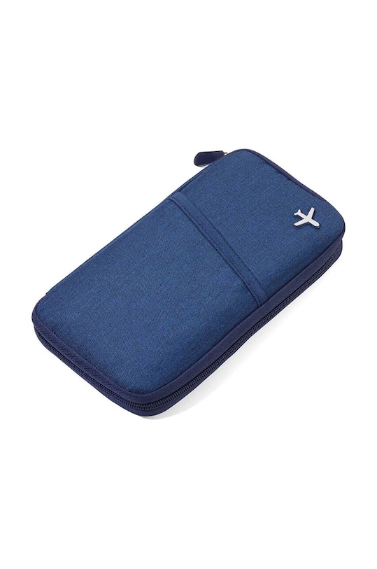 TROIKA podróżne etui na dokumenty Safe Flight granatowy TRTRV20.DB