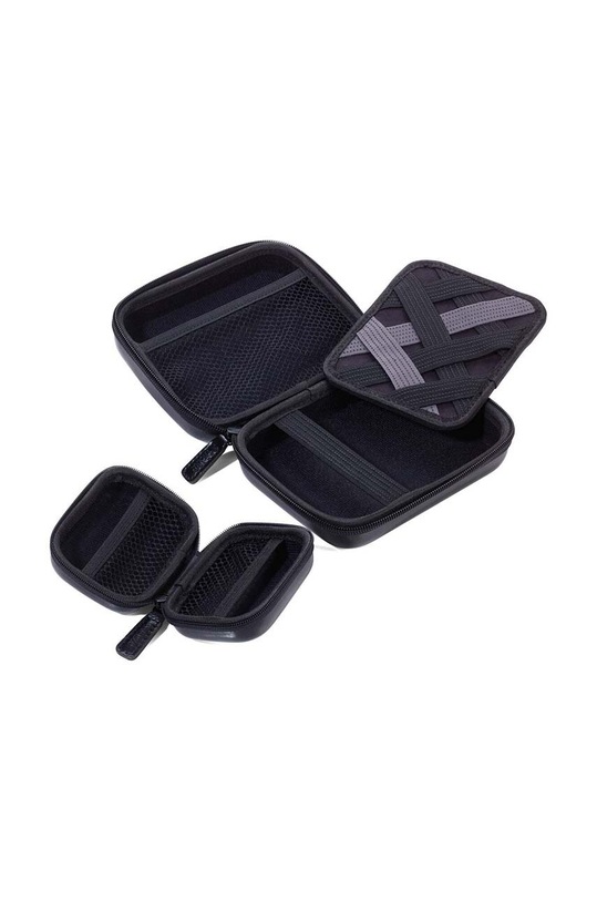 TROIKA set di custodie da viaggio Pnpack pacco da 2 TRCBO60.BK nero AA00