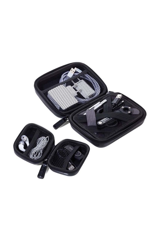 TROIKA set di custodie da viaggio Pnpack pacco da 2 nero TRCBO60.BK