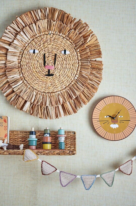Настінний годинник Bloomingville Harrison 82058406 барвистий AA00