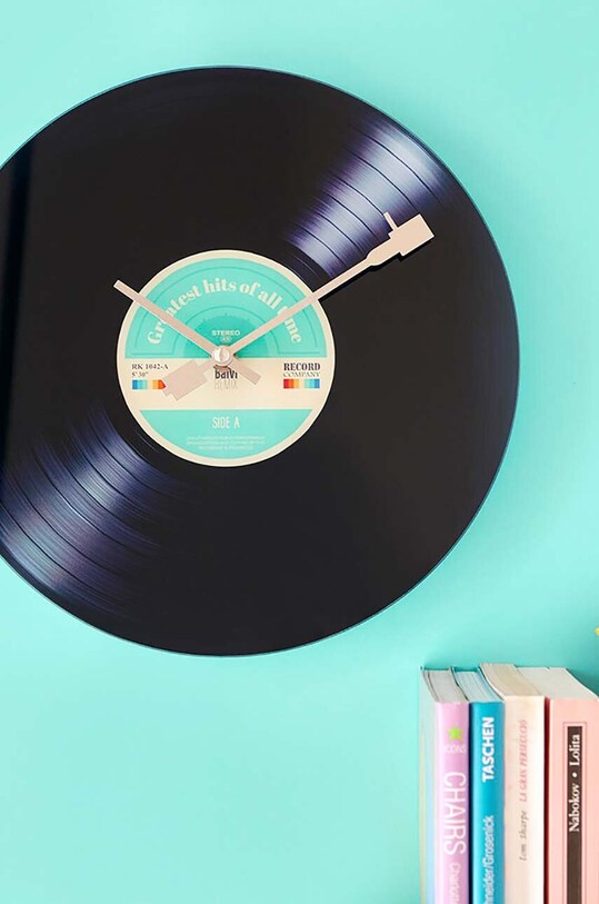 Obývacia izba a spálňa Nástenné hodiny Balvi Greatest Hits 27639 viacfarebná
