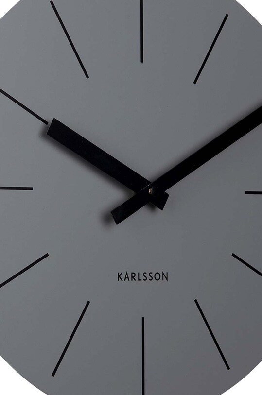 Вітальня та спальня Настінний годинник Karlsson Arlo KA5967GY сірий