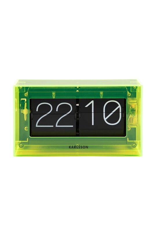 Перекидний годинник Karlsson Boxed Flip жовтий KA5976YE