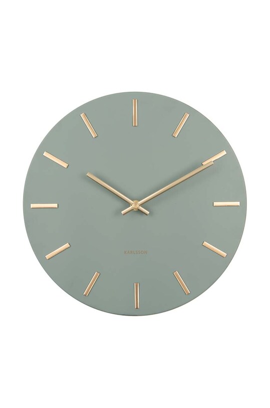 Nástěnné hodiny Karlsson Charm zelená KA5821DG