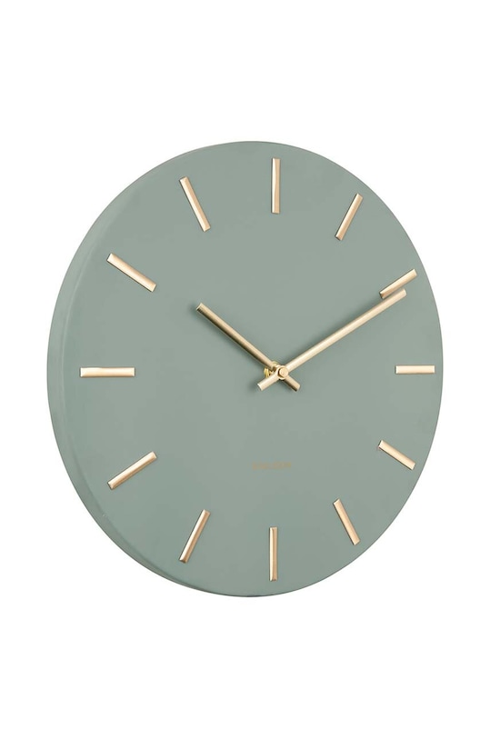 Настінний годинник Karlsson Charm KA5821DG зелений AA00