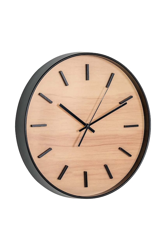 House Nordic orologio da parete Camden 4361126 nero AA00