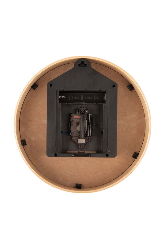 Стенен часовник с кукувичка Karlsson Natural Cuckoo 31,5 x 6 cm. черен KA5886BK