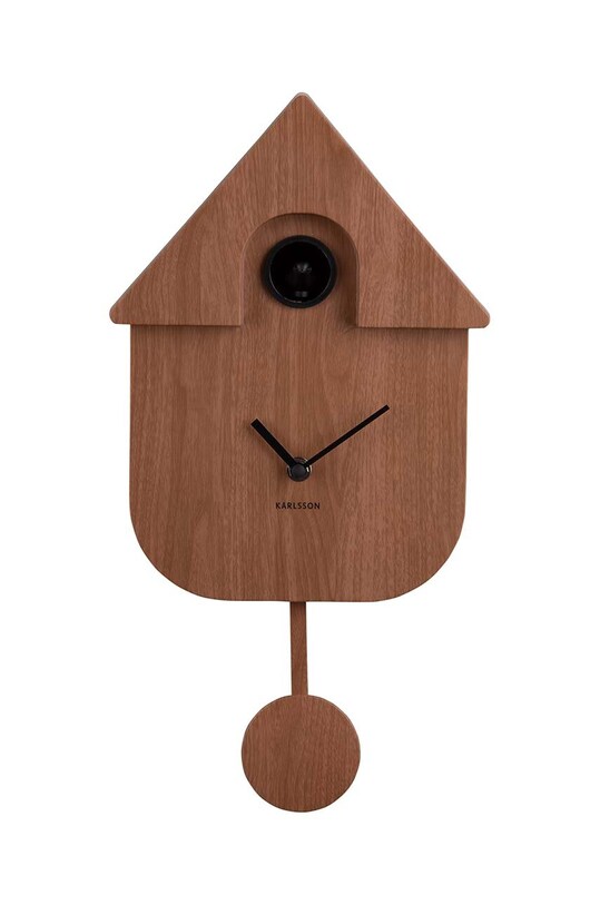 Годинник із зозулею Karlsson Modern Cuckoo коричневий KA5964DW