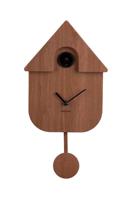 Годинник із зозулею Karlsson Modern Cuckoo коричневий KA5964DW