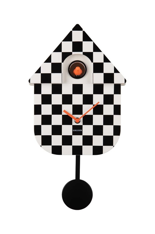 Karlsson zegar ścienny Modern Cuckoo czarny KA5968BK