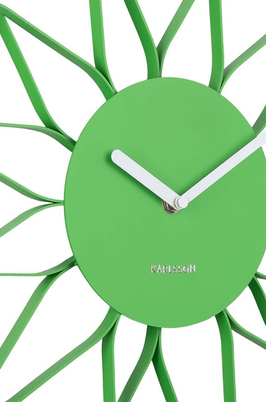 Σαλόνι και υπνοδωμάτιο Ρολόι τοίχου Karlsson Arkis KA5975BG πράσινο