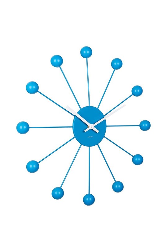 Настінний годинник Karlsson Funky Spider KA5977BB блакитний AA00