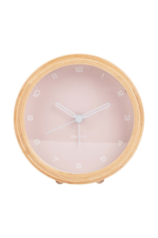 Budík Karlsson Gentle ružová KA5987LP
