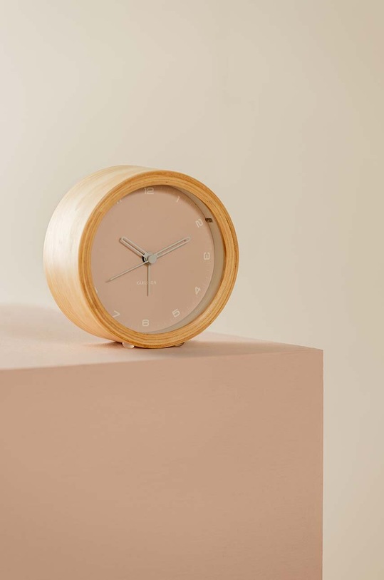 Budík Karlsson Gentle ružová KA5987LP