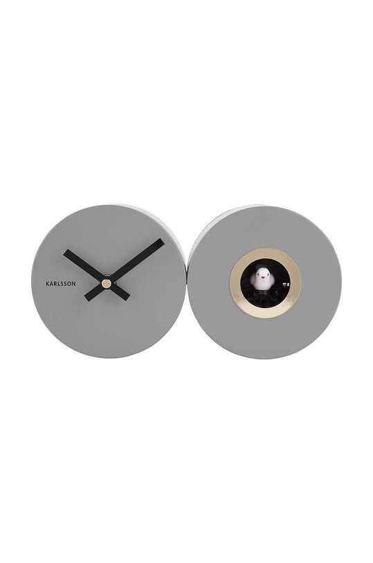 Karlsson orologio a cucu Duo Cuckoo grigio KA5789GY