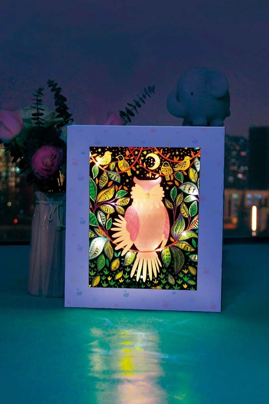 Diy set - svetleča škatla Graine Creative Scratch Art Light Box Fairy 7331434