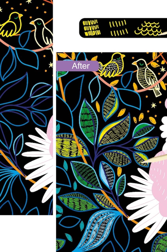 Набор «сделай сам» - светящаяся коробка Graine Creative Scratch Art Light Box Fairy 7331434 мультиколор AA00