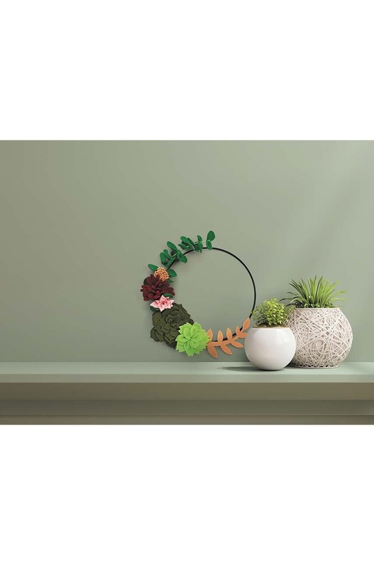 Graine Creative kit di decorazioni fai da te Ma couronne de succulentes 420049 multicolore AA00
